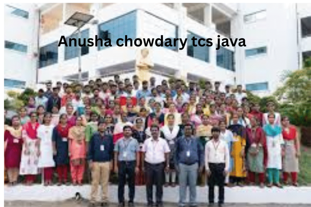 anusha chowdary tcs java